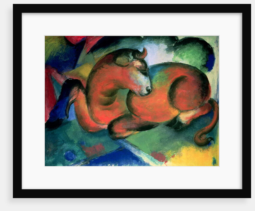 The Red Bull, 1912 by Franz Marc