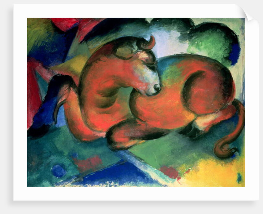 The Red Bull, 1912 by Franz Marc