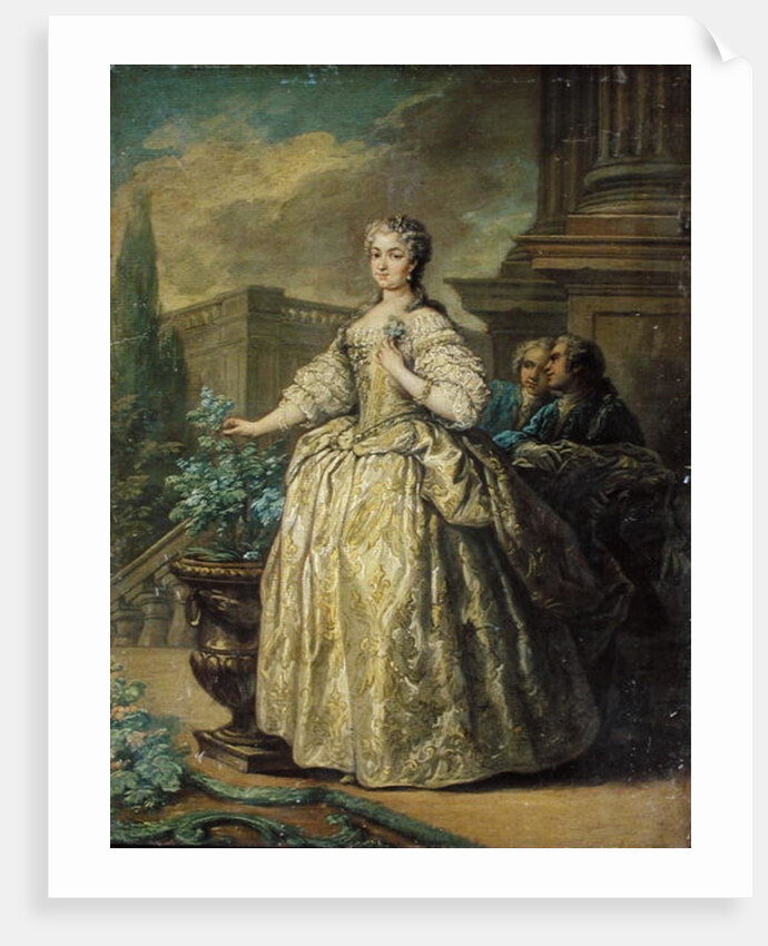 Portrait of Maria Leszczynska 1747 by Carle van Loo