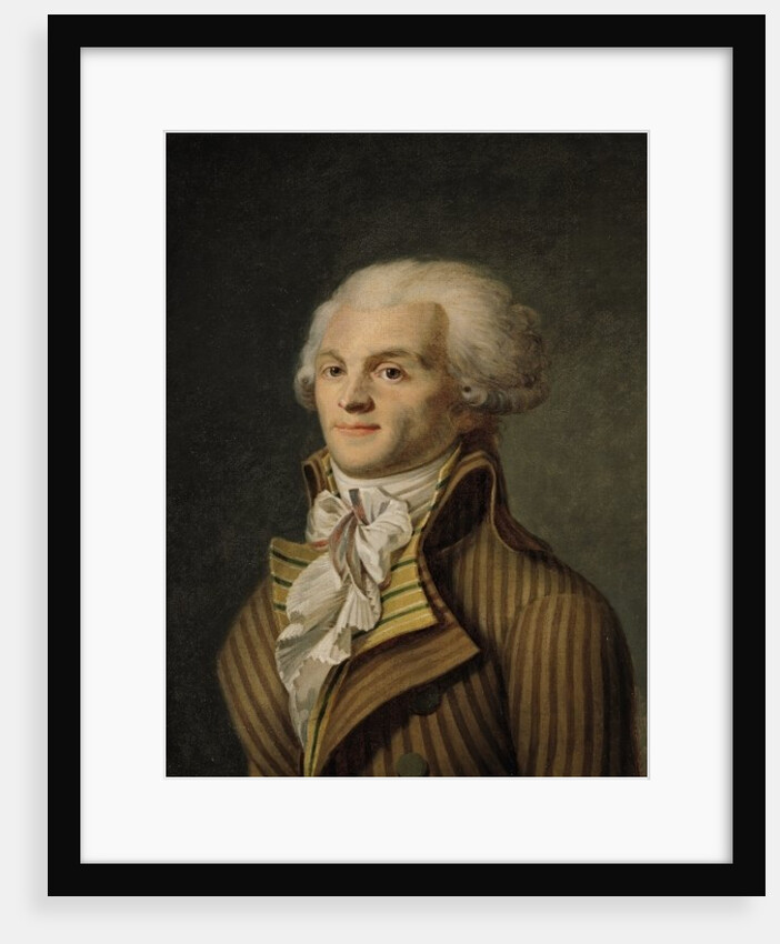 Portrait of Maximilien de Robespierre, c.1790 by French School