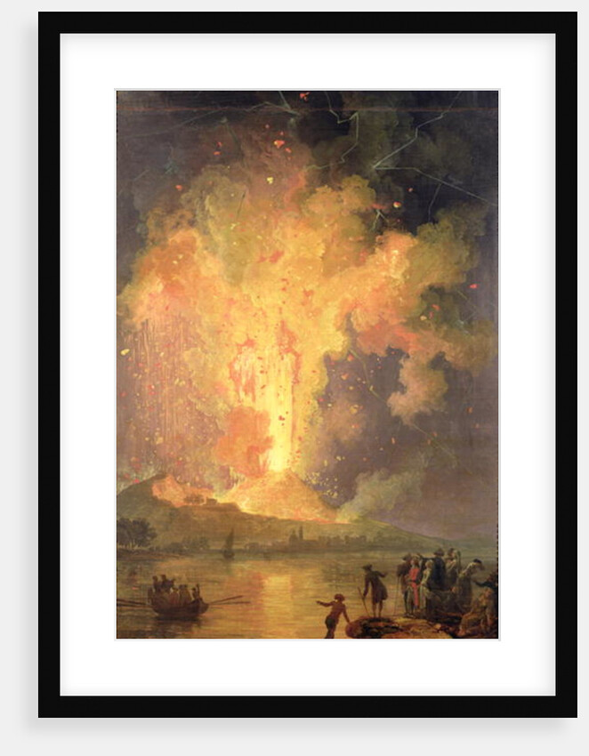 The Eruption of Mount Vesuvius in 1779, 1779-1802 by Pierre Jacques Volaire