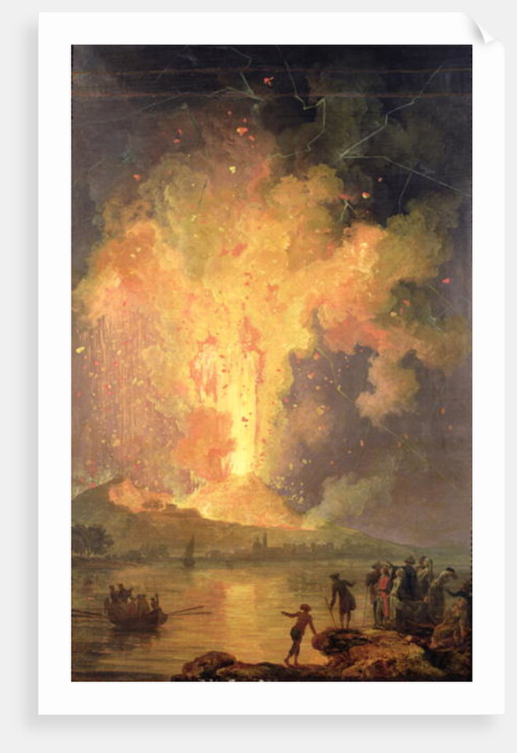 The Eruption of Mount Vesuvius in 1779, 1779-1802 by Pierre Jacques Volaire