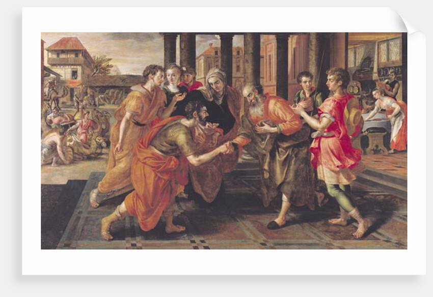 Laban Presenting Eliezer to his Father, 1562 by Maarten de Vos