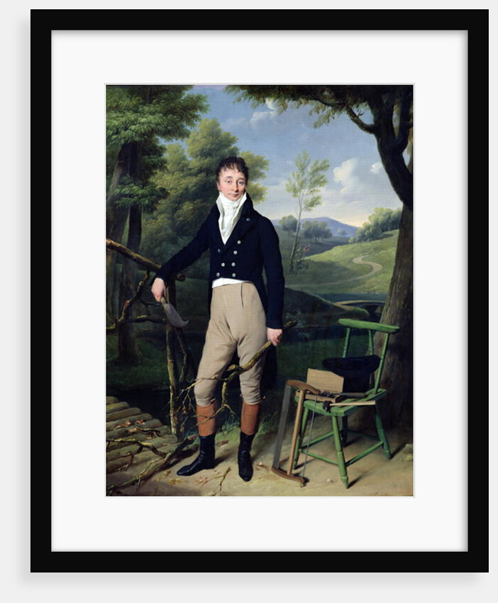 Portrait of a Man, possibly Monsieur d'Aucourt de Saint-Just, c.1800 by Louis Leopold Boilly