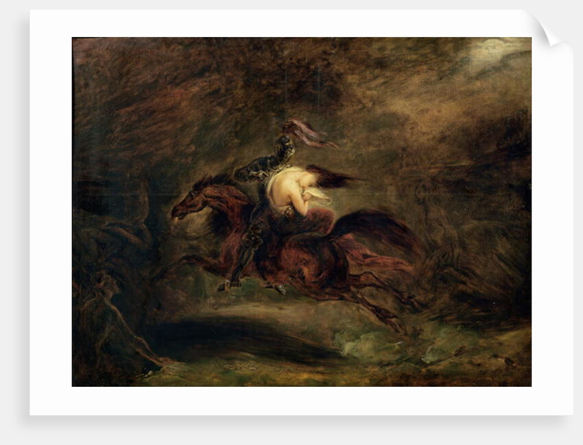 The Dead Go Quickly, 1830 by Ary Scheffer