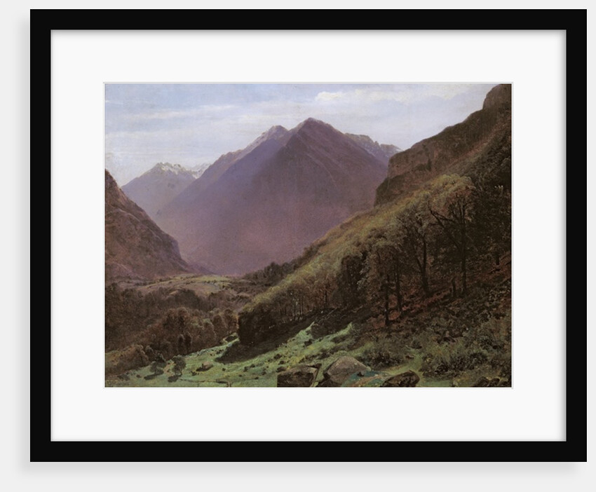 Mountain Study, c.1840-43 by Alexandre Calame