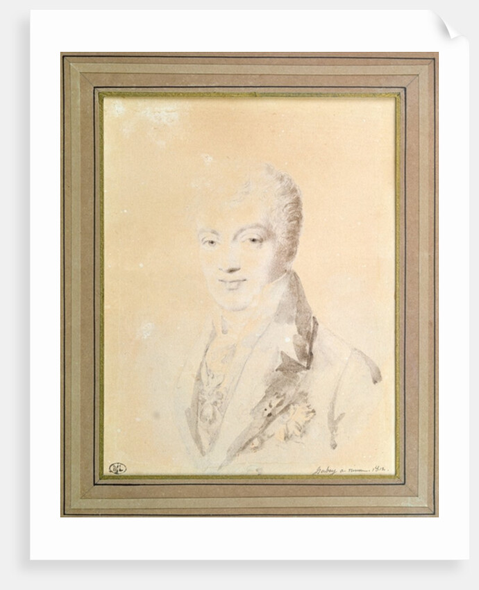 Klemens Wenzel Nepomuk Lothar Prince of Metternich-Winneburg, 1812 by Jean-Baptiste Isabey