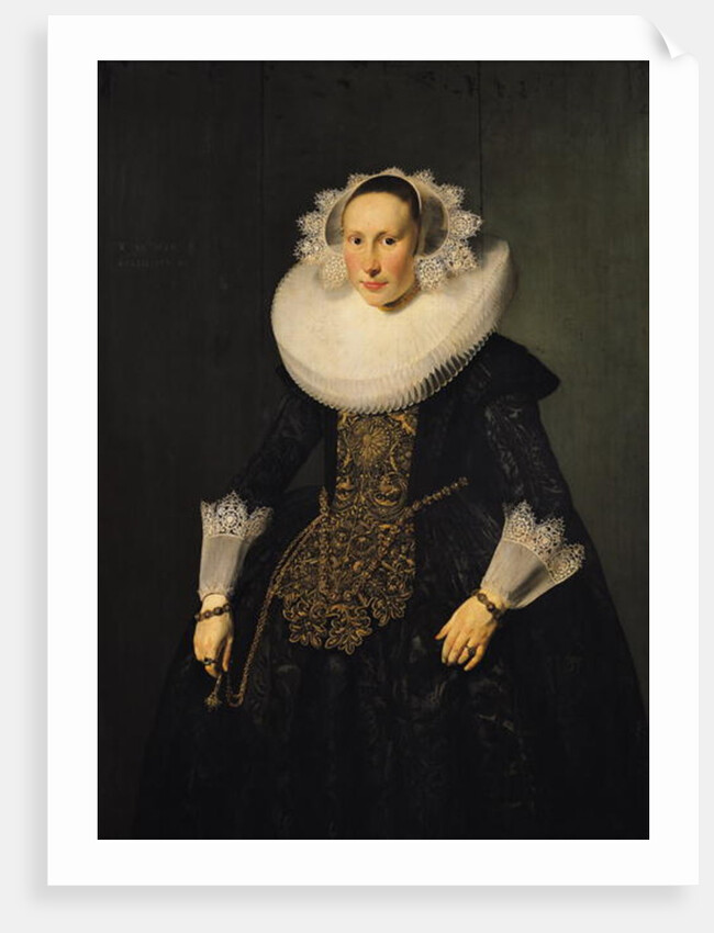 Elisabeth van der Aa, 1628 by Thomas de Keyser