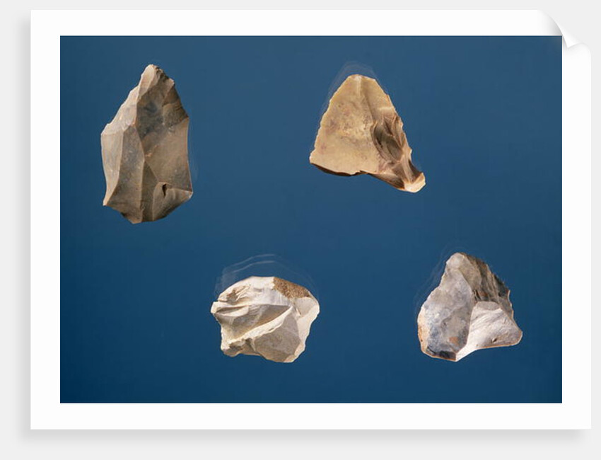 Four tools, 35000-10000 BC by Prehistoric Prehistoric