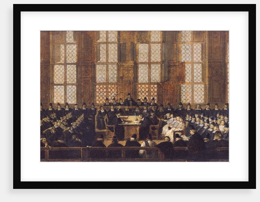 The Appeal of the Dissident Bishops at the Sorbonne, 5th March 1717 by Nicolas (attr. to) Vleughels