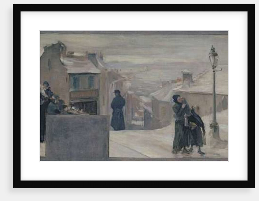 The Famine between 1870-71, 1889 by Paul Louis Delance