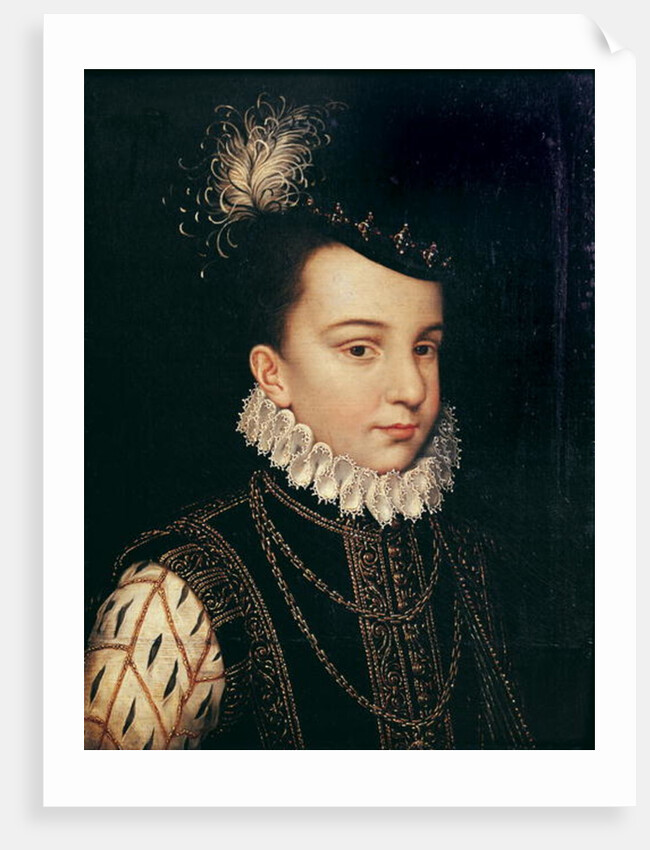 Portrait of Francois Hercule de France Duc d'Alencon by Francois Clouet