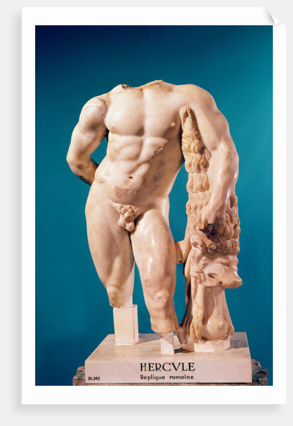 Statue of Hercules, copy of a Greek original by Roman