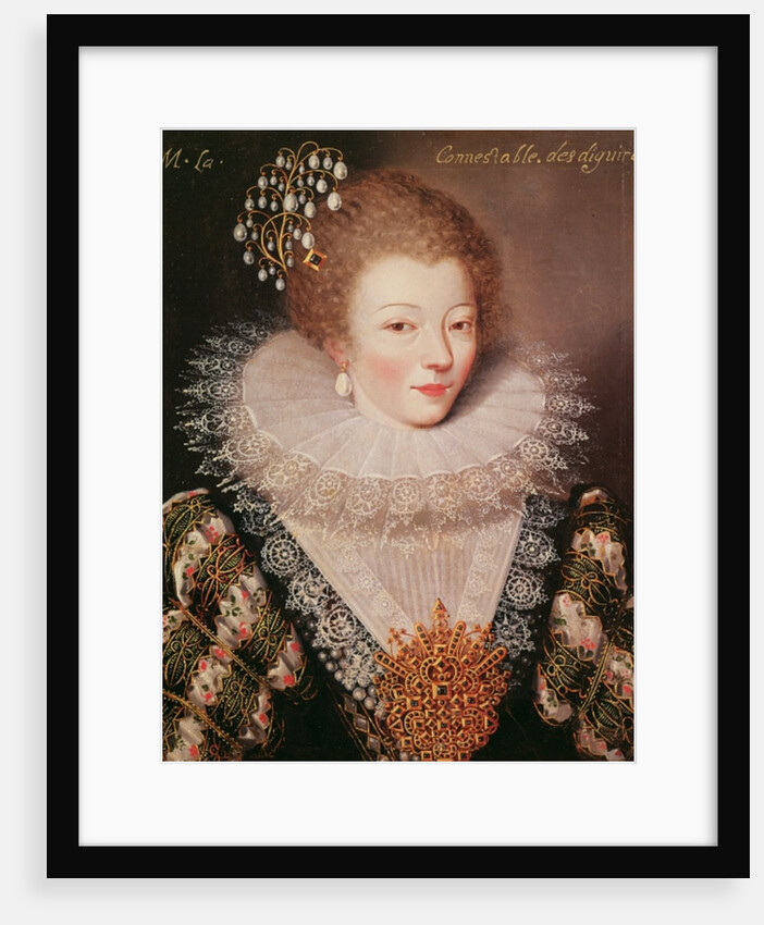 Portrait of Marie Vignon by French School