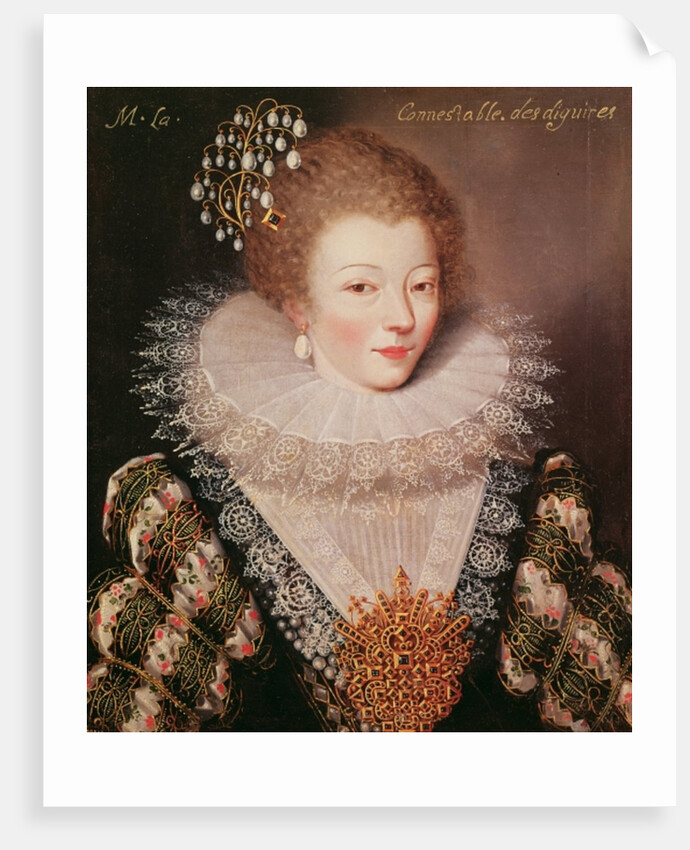 Portrait of Marie Vignon by French School