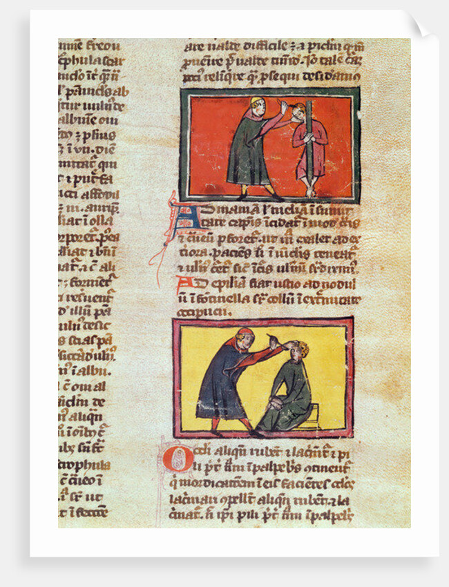 Ms H 89 fol.6 Surgery by French School