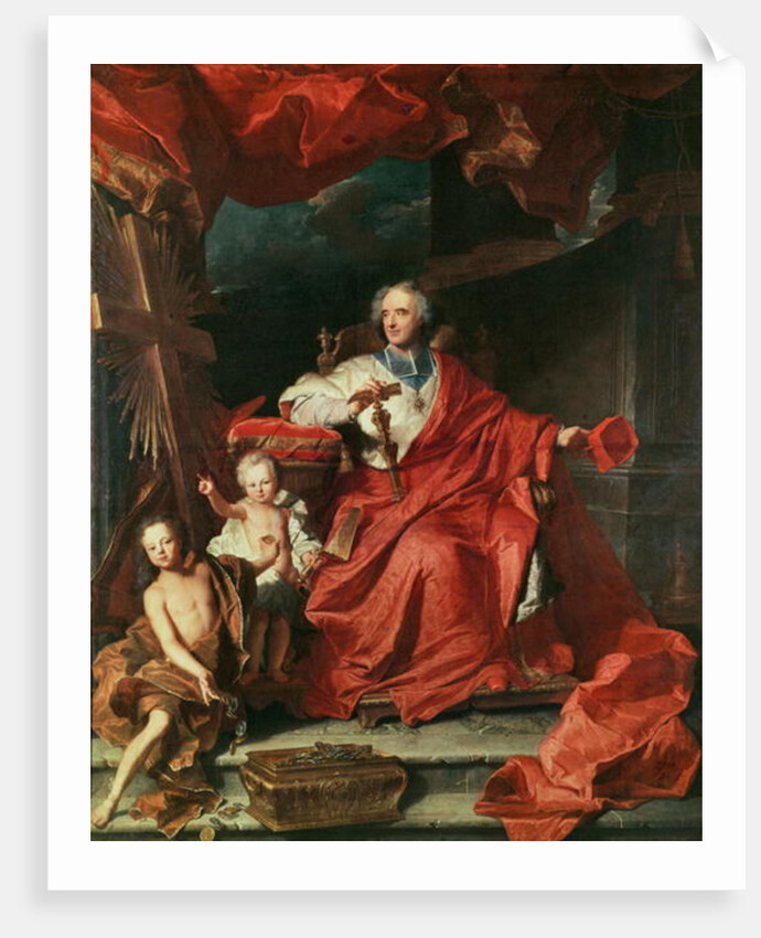 Cardinal de Bouillon Opening the 'Holy Door', 1708 by Hyacinthe Francois Rigaud