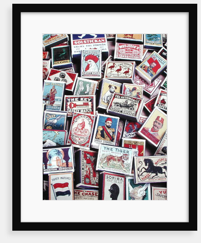 Various match boxes by Anonymous