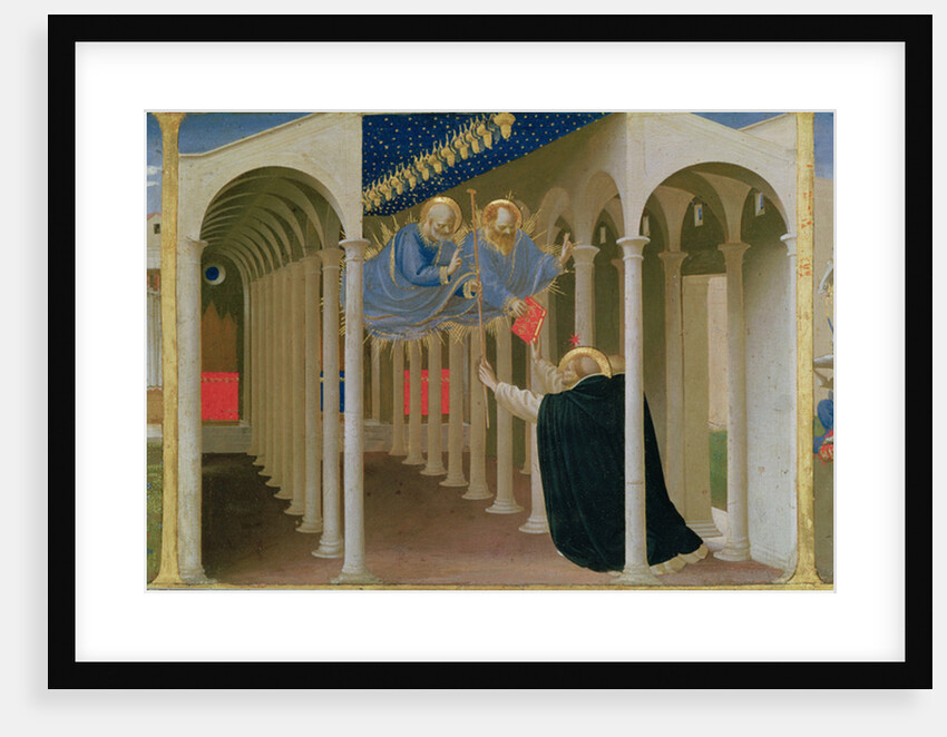 Apparition of SS. Peter and Paul to St. Dominic by Fra Angelico