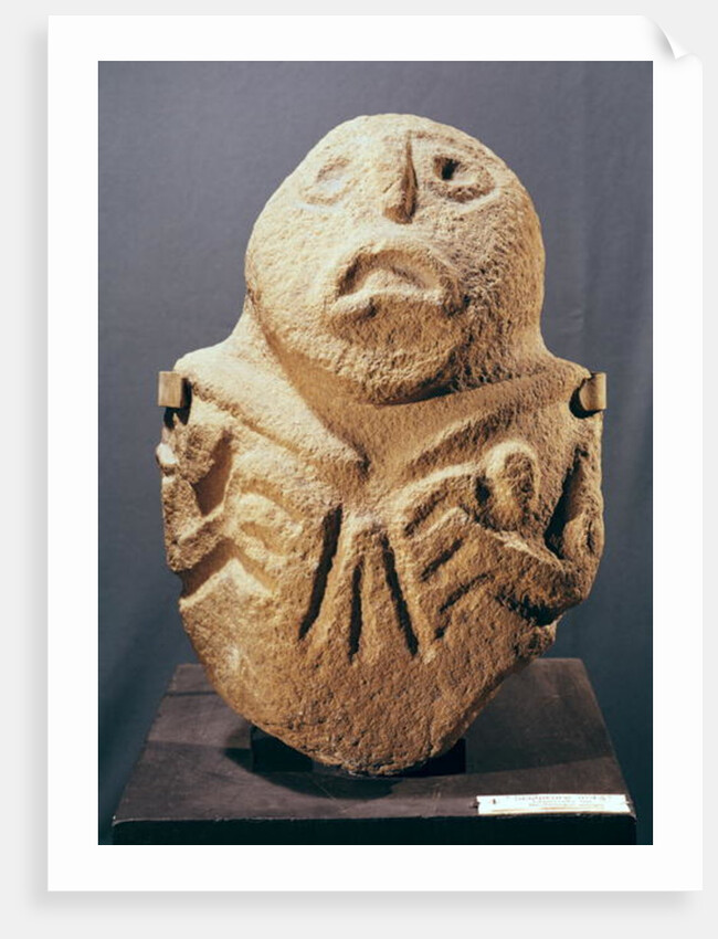 Sculpture no.43, from Lepenski Vir, Yugoslavia, c.6000 BC by Prehistoric Prehistoric