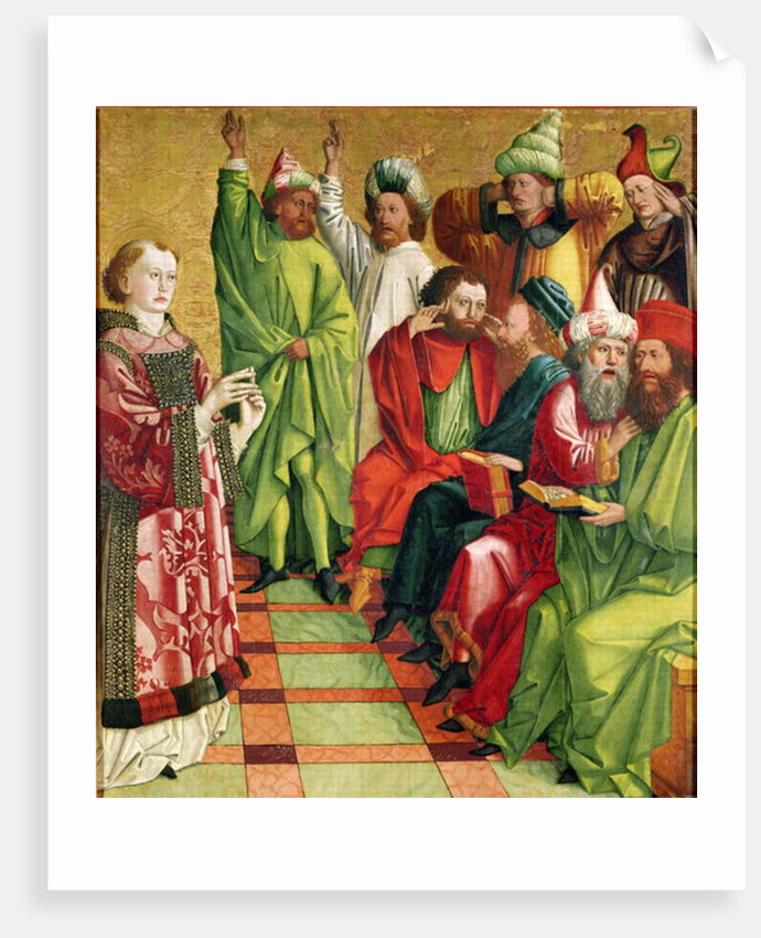 St. Stephen before the Judges by Michael Pacher