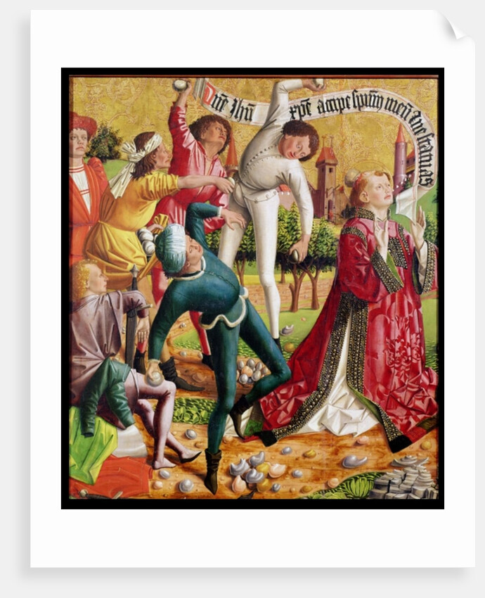The Stoning of St. Stephen by Michael Pacher
