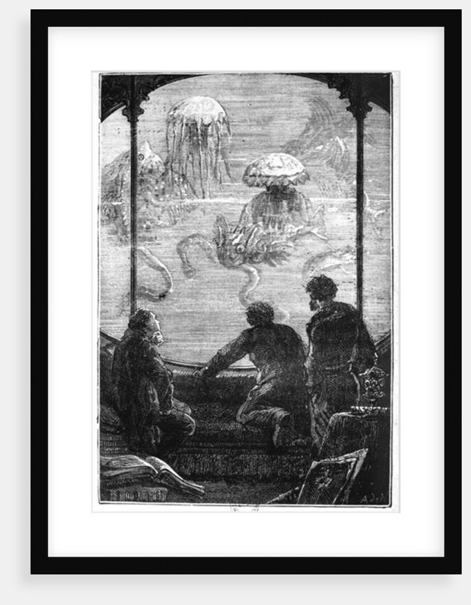 The Nautilus Passengers by Alphonse Marie de Neuville