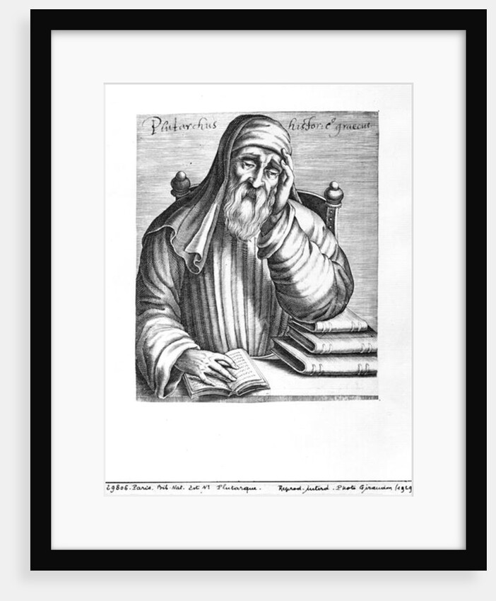 Portrait of Plutarch by French School