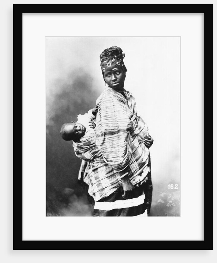 Senegalese Mother and Child, c.1900 by French Photographer