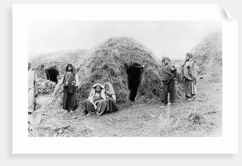 Berber village near Tunis, c.1900 by French Photographer