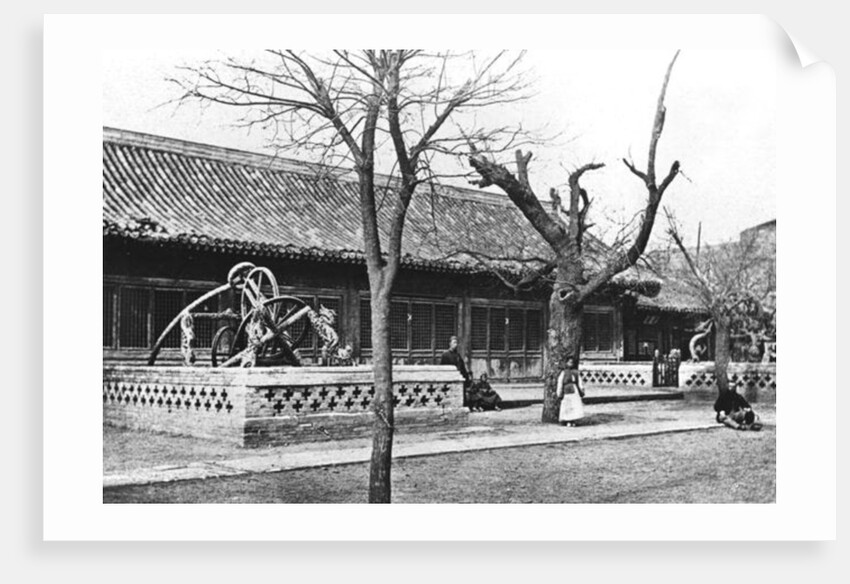 Imperial Observatory at Peking, China, c.1900 by French Photographer