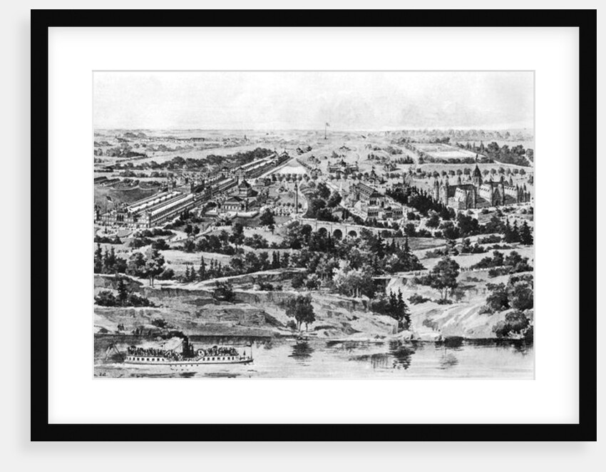 View of the Centennial Exposition, Philadelphia, 1876 by American School