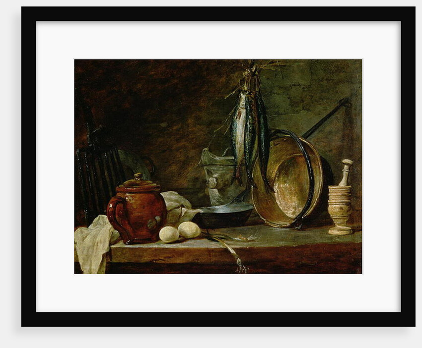 Still life: Fast Day Menu, 1731 by Jean-Baptiste Simeon Chardin