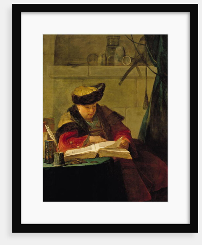 A Chemist in his Laboratory, or The Prompter, or A Philosopher giving a Lecture, 1734 by Jean-Baptiste Simeon Chardin