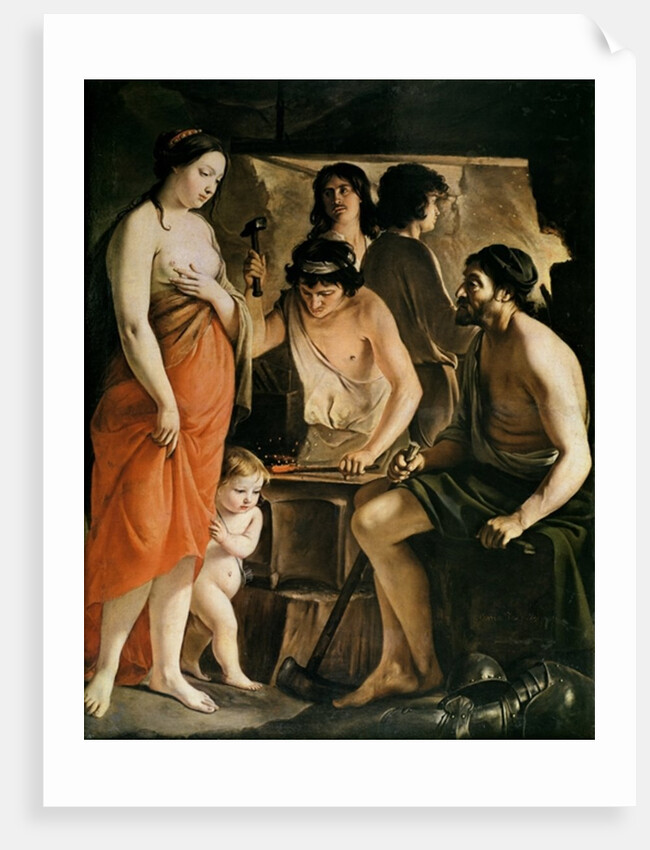 Venus in Vulcan's Forge, 1641 by Le Nain Brothers