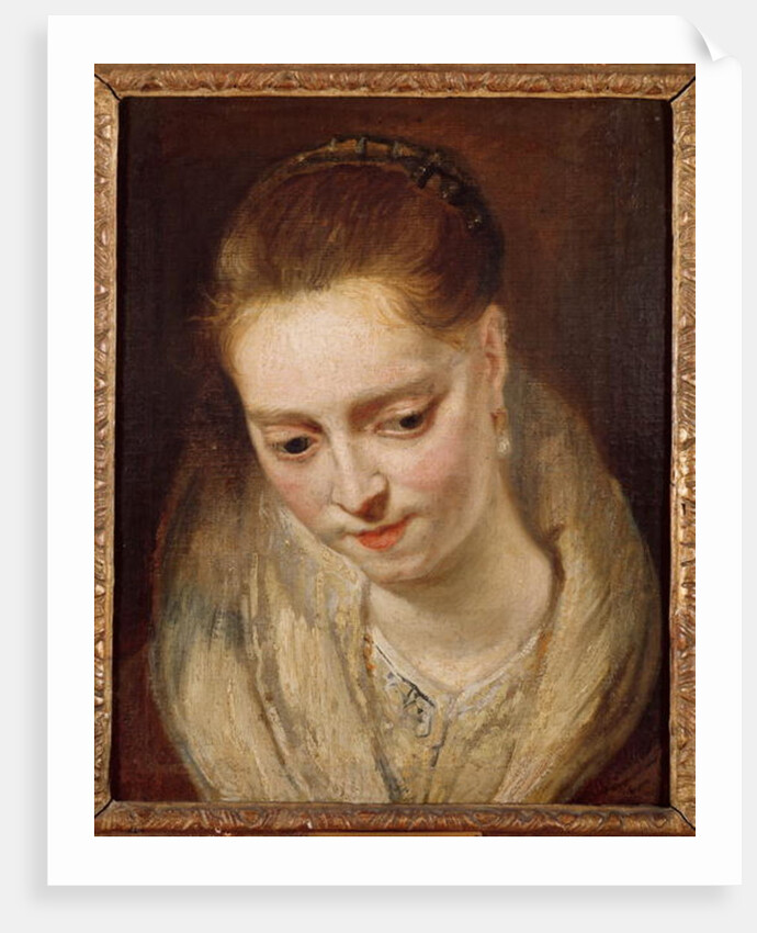 Portrait presumed to be Helene Fourment by Peter Paul (attr. to) Rubens