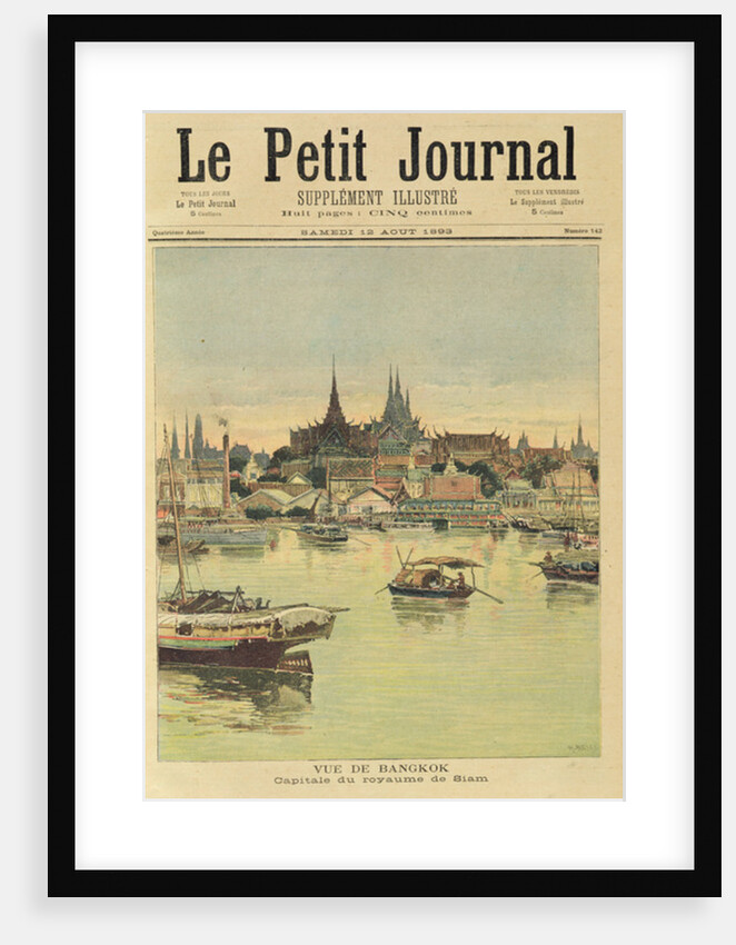 View of Bangkok by Henri Meyer