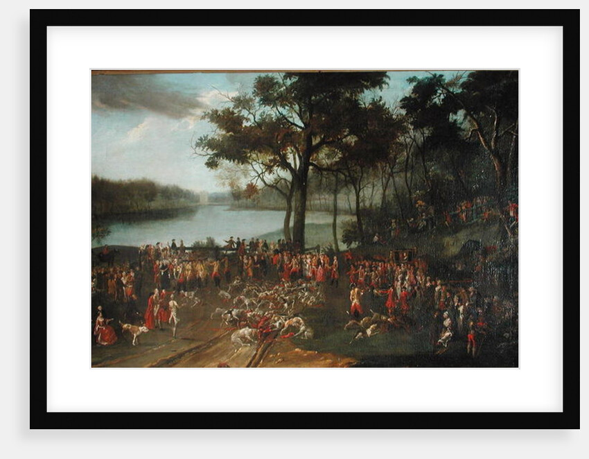 The Quarry at the Etangs de Commelles in 1771 by Jean Francois Perdrix