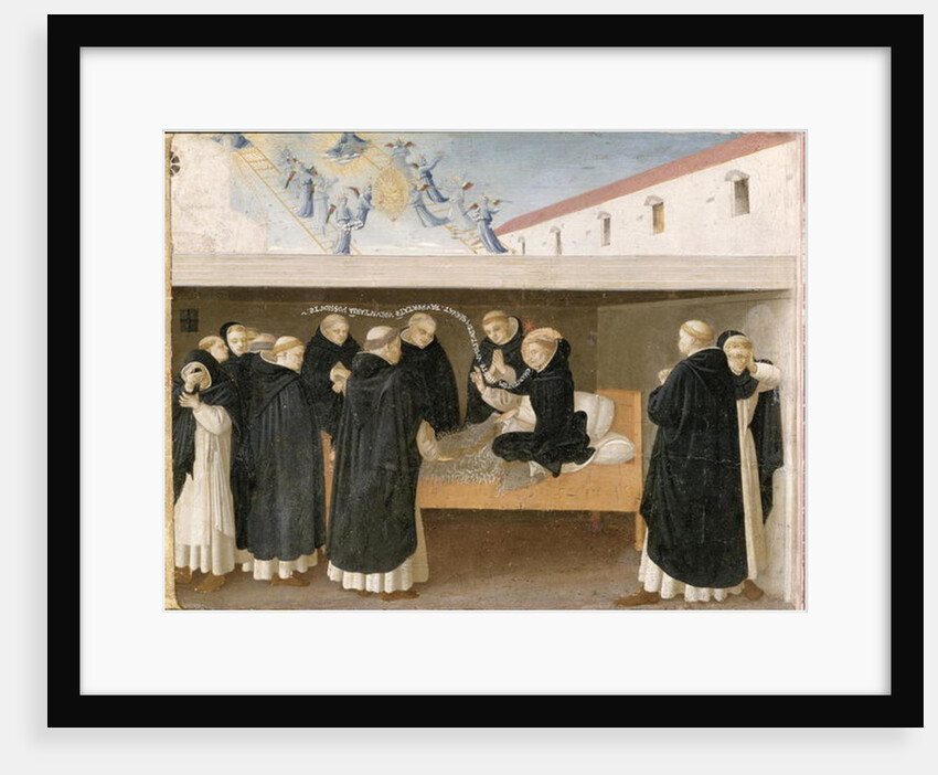 The Death of St. Dominic by Fra Angelico