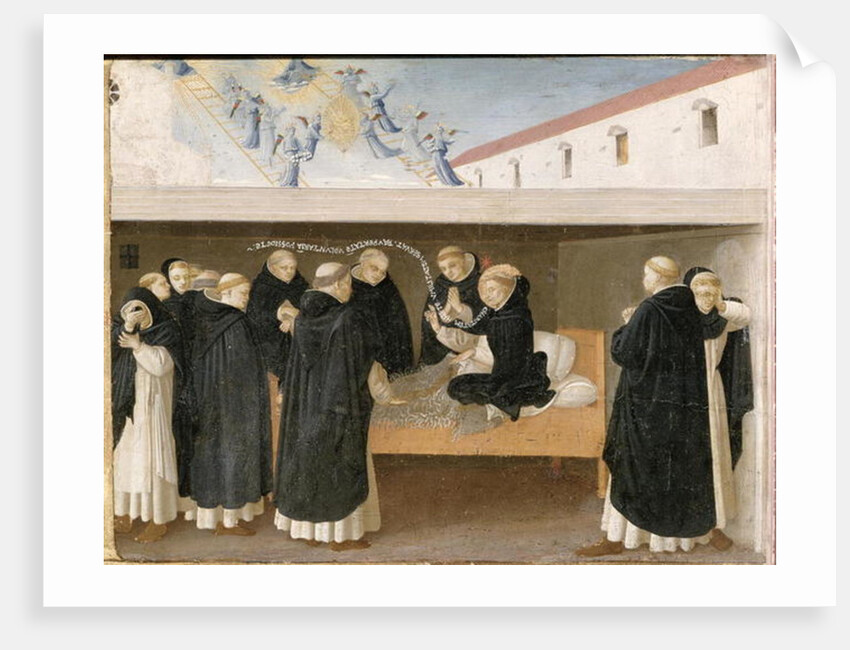 The Death of St. Dominic by Fra Angelico
