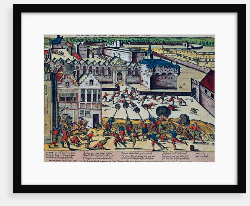 The Haultepenne Fury in 1581 by Franz Hogenberg