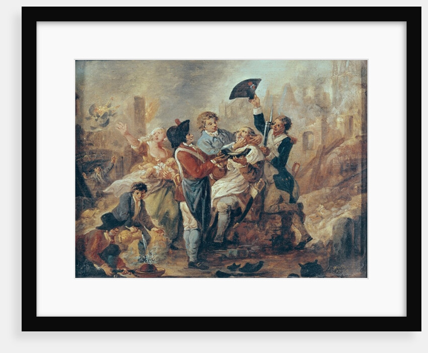 The Shaving Mug of Lille, 1793 by Louis Joseph Watteau