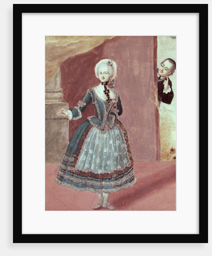 An Actress in the Role of Rosine in 'The Barber of Seville' by Pierre-Augustin Caron de Beaumarchais by French School