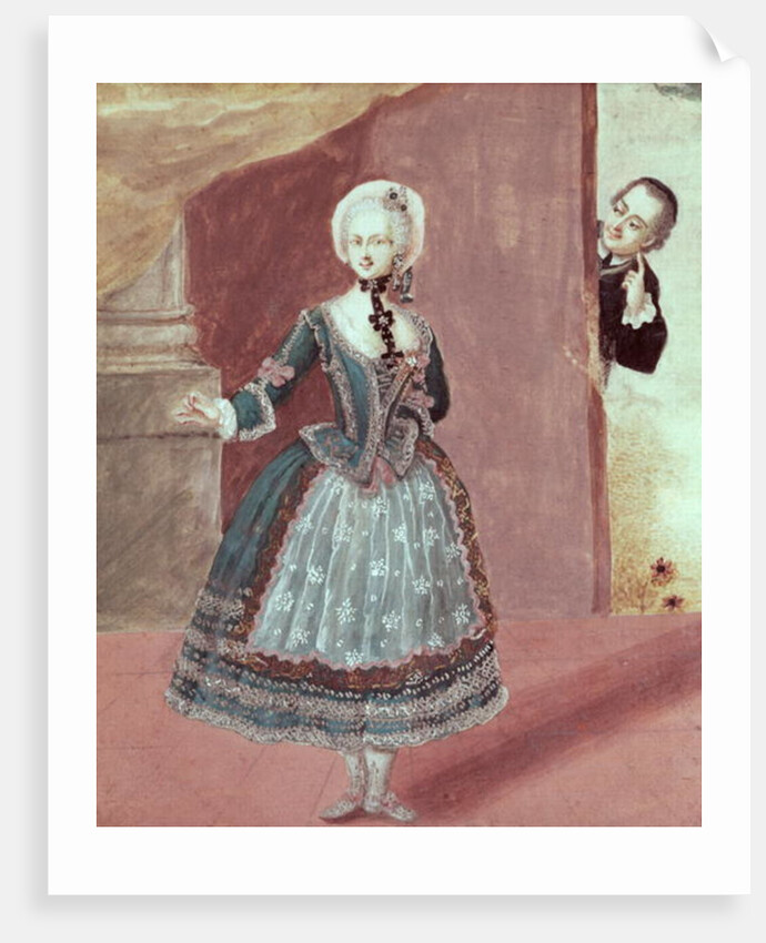 An Actress in the Role of Rosine in 'The Barber of Seville' by Pierre-Augustin Caron de Beaumarchais by French School
