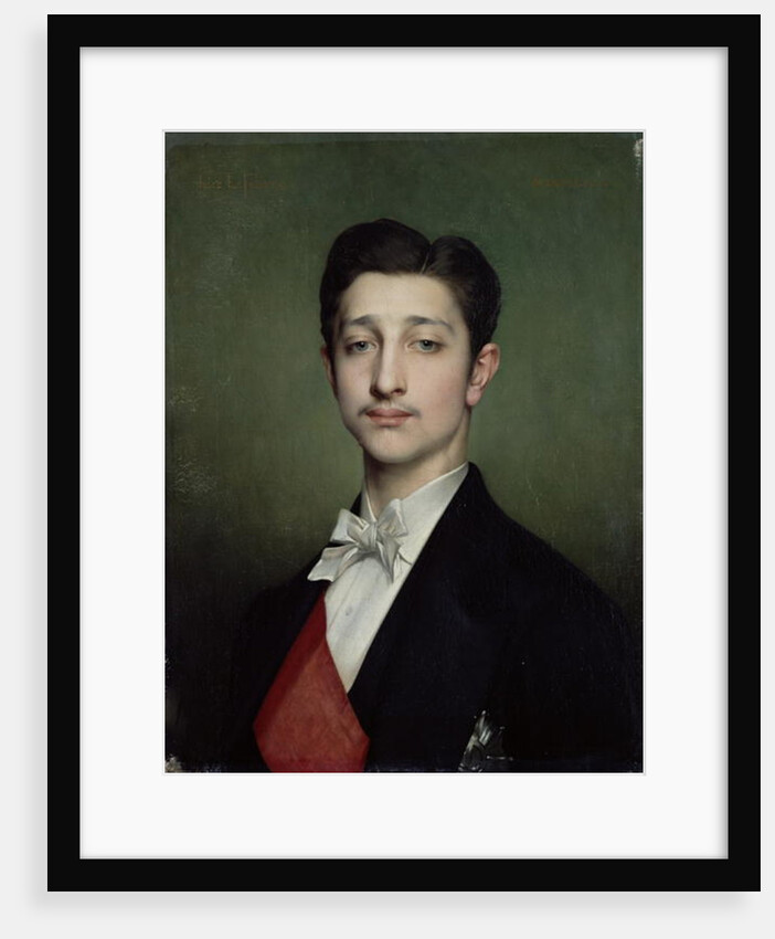 Eugene-Louis-Napoleon Bonaparte by Jules Joseph Lefebvre