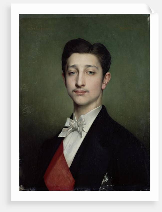 Eugene-Louis-Napoleon Bonaparte by Jules Joseph Lefebvre