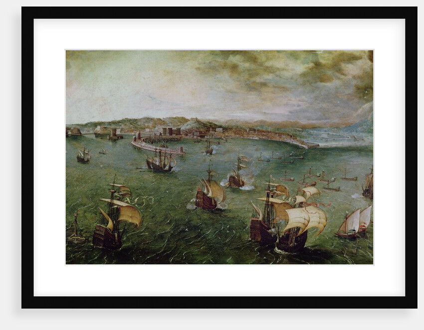View of the Port of Naples, c.1558 by Pieter the Elder Bruegel