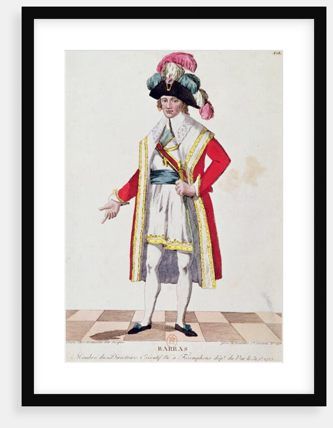 Paul Francois Jean Nicolas Vicomte de Barras by French School