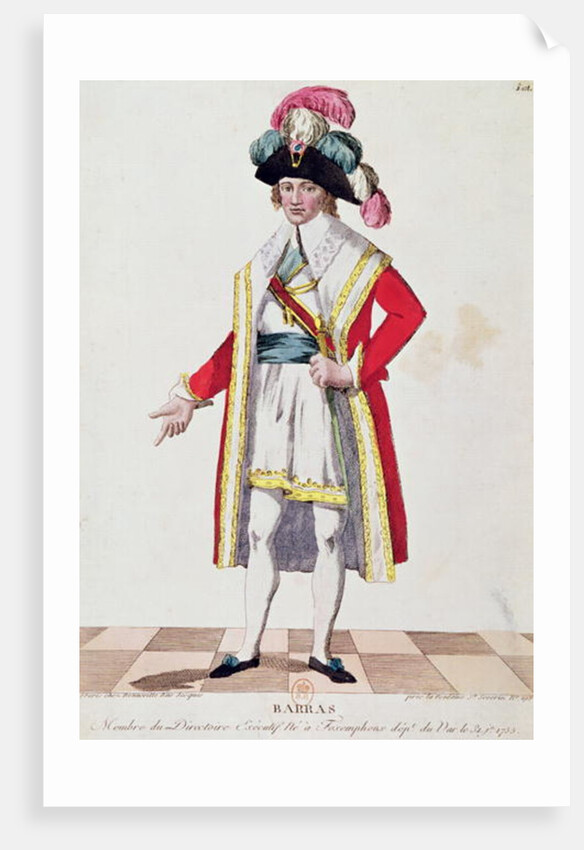 Paul Francois Jean Nicolas Vicomte de Barras by French School