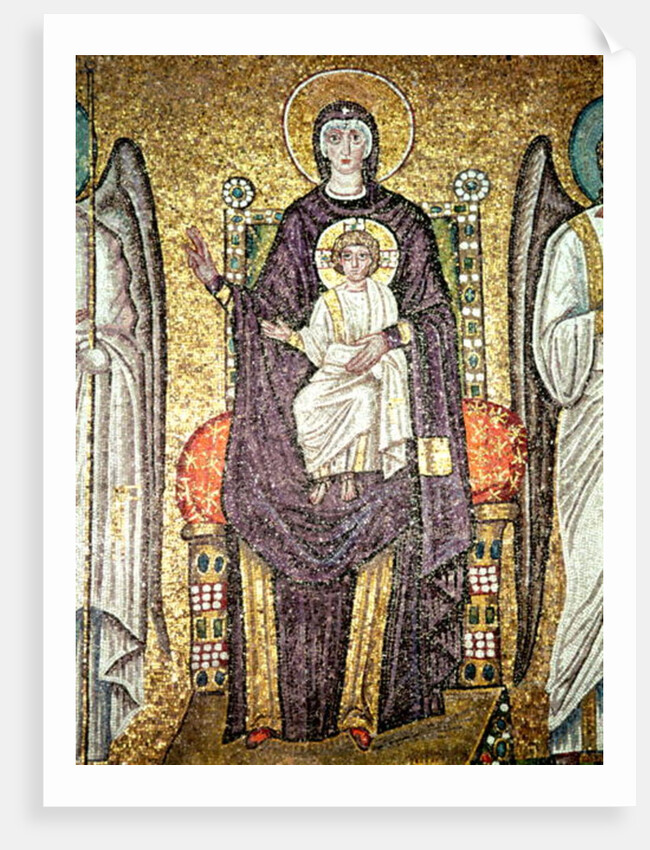 Virgin and Child by Byzantine School